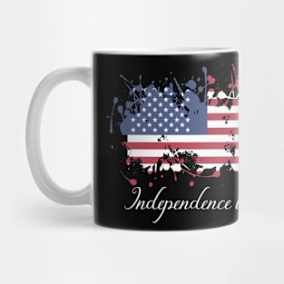 Independence Day USA flag America Patriot Patriotic 4th of July Mug